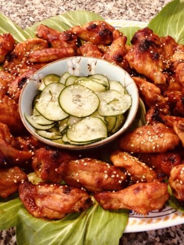 Sticky Asian Chicken Wings
