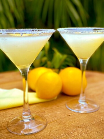 Lemon Drop Martinis