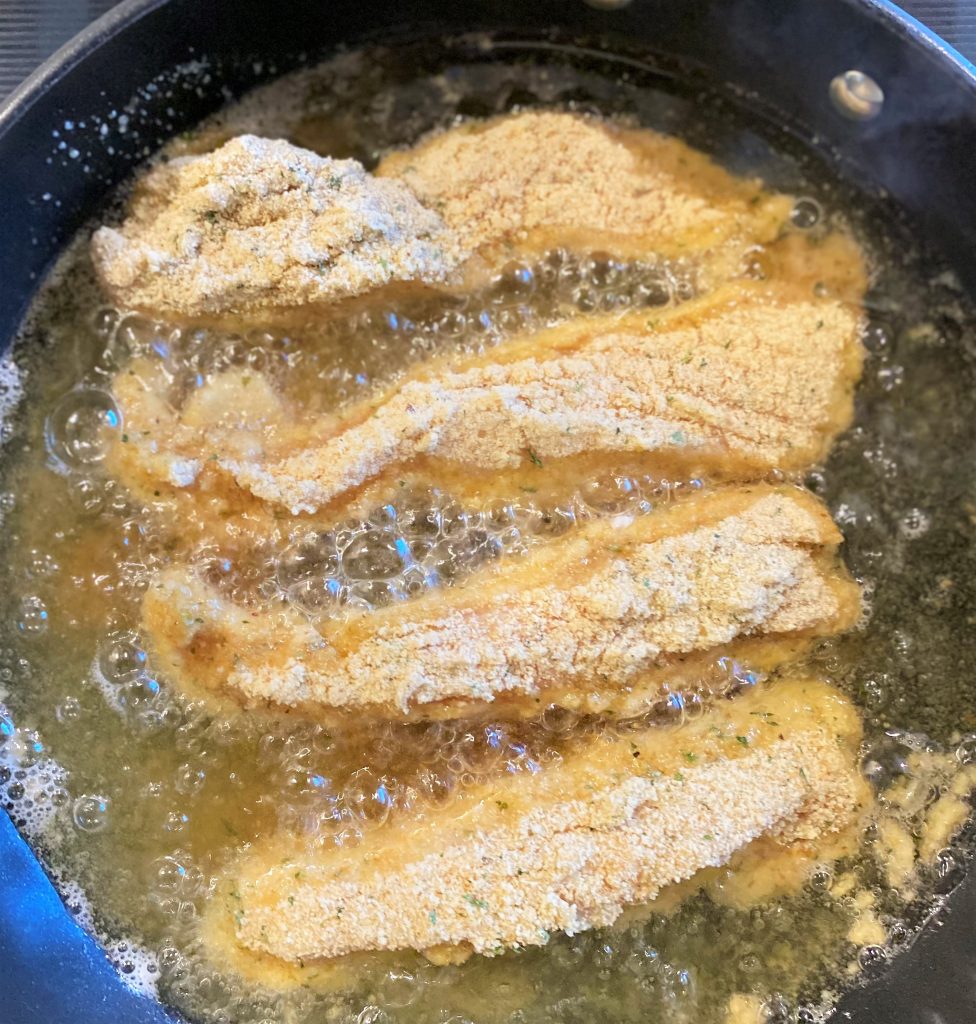 Lightly fry
