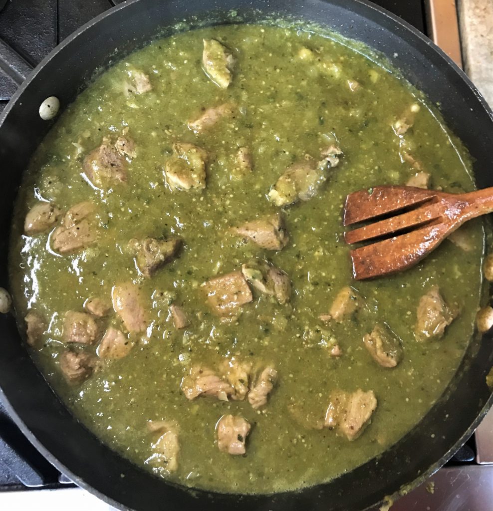 Cooked Chili Verde
