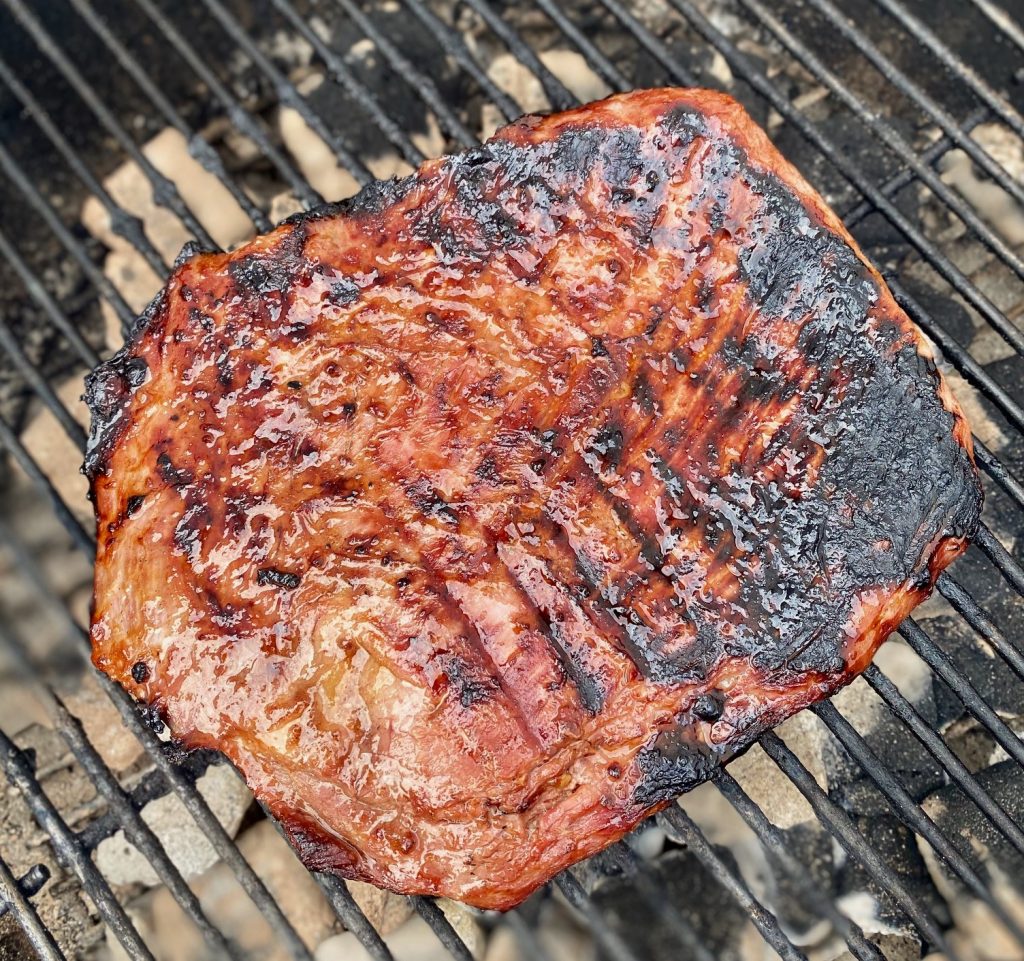 Bulgogi on the grill