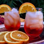 2 aperol spritz drinks