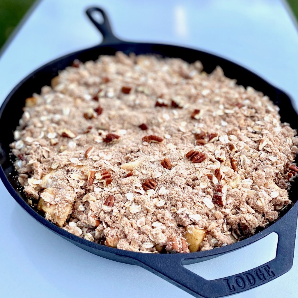 Topping ready to bake