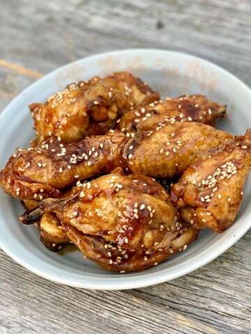 Asian air fryer wings
