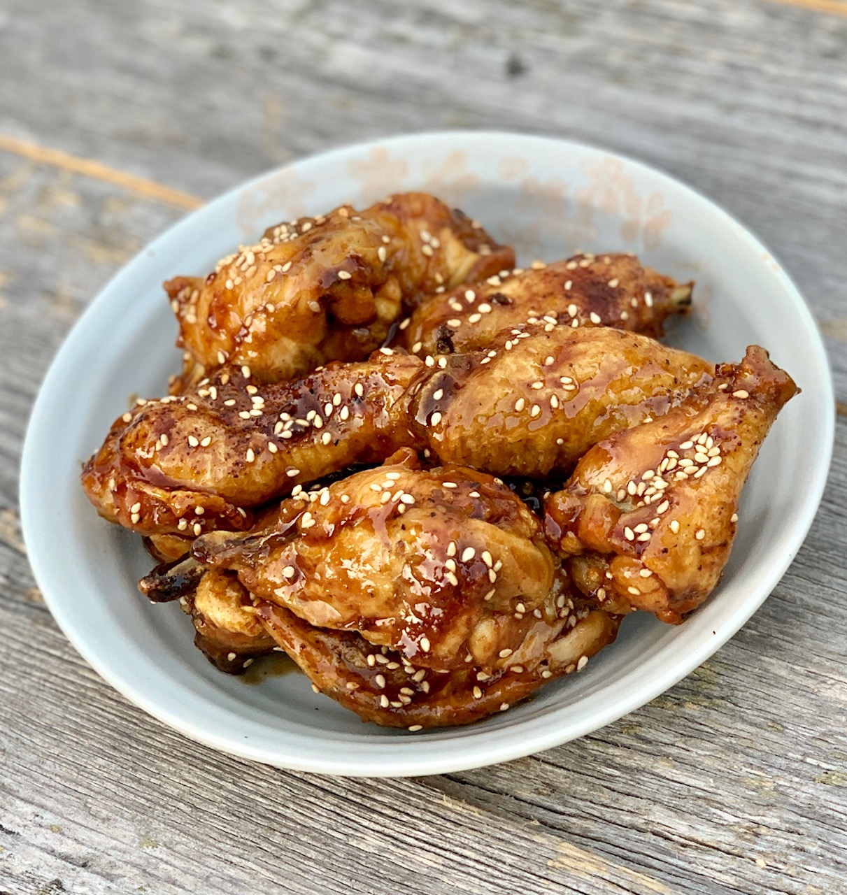 Asian air fryer wings