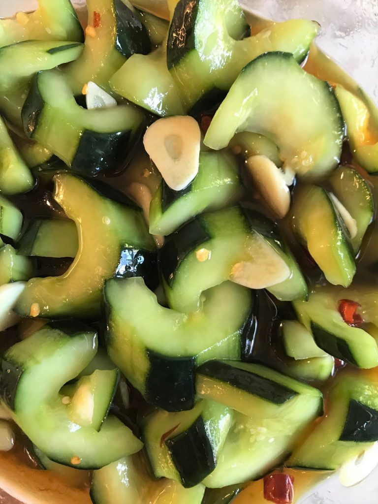 Spicy Asian Cucumber Salad