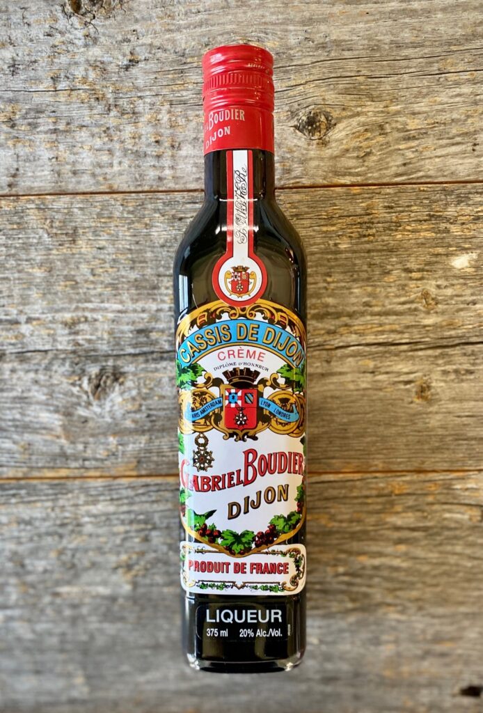 one bottle of cassis