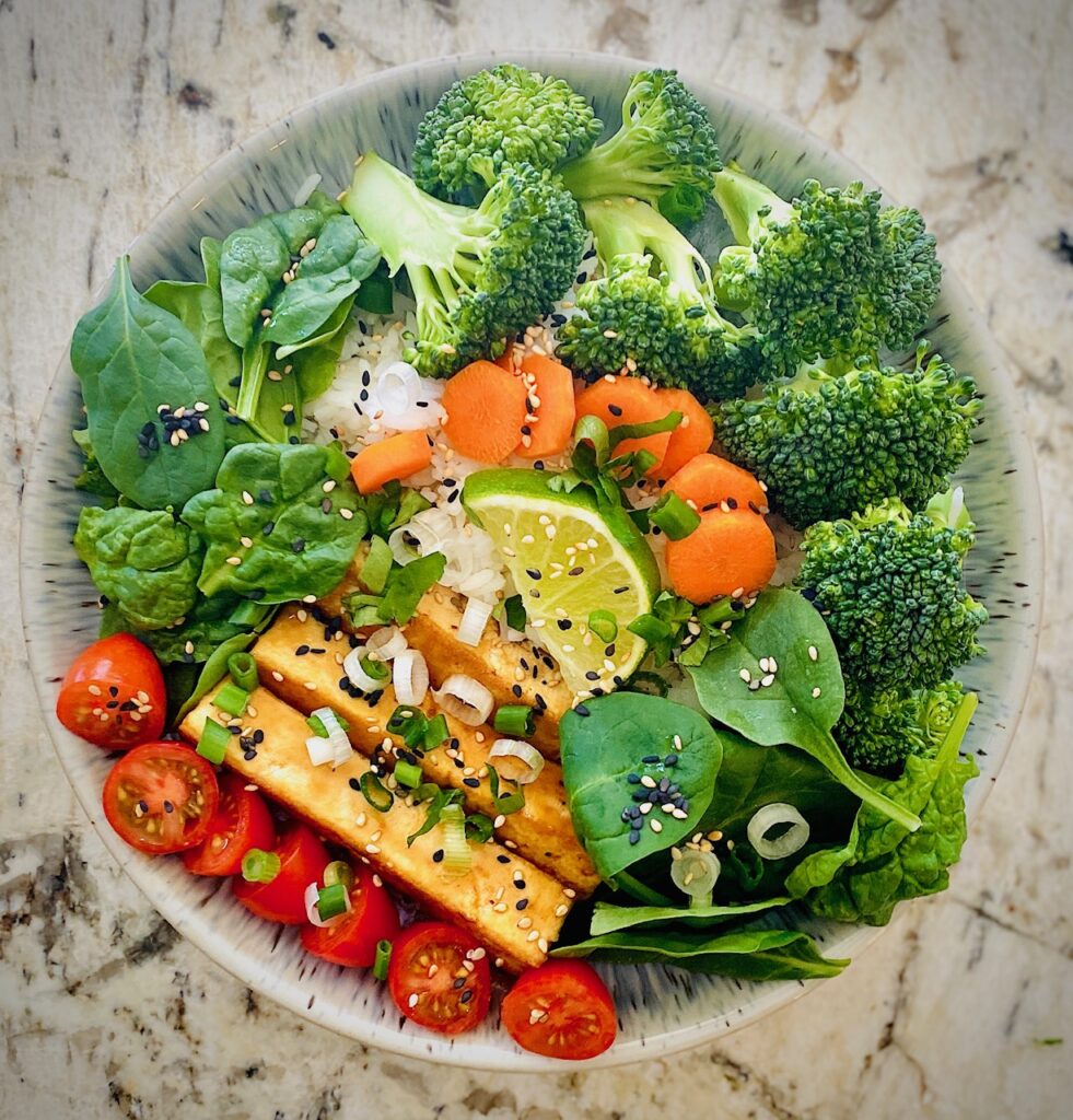 Buddha Bowl with Asian Sauce