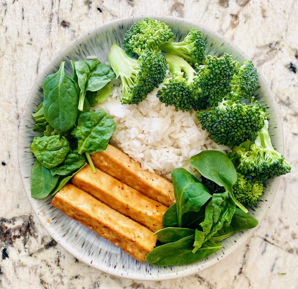 buddha bowl with veggies