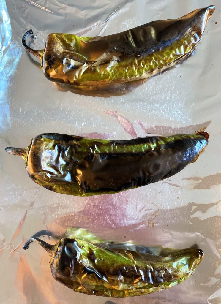 Roasted Anaheim Chilis