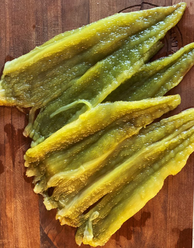 Cleaned Roasted Chilis