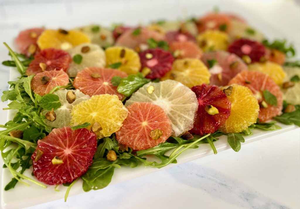 mixed oranges salad