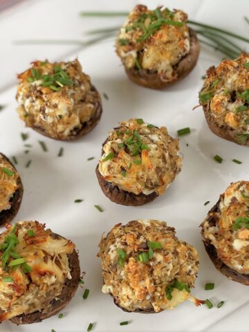 Crab Stuffed Mushrooms