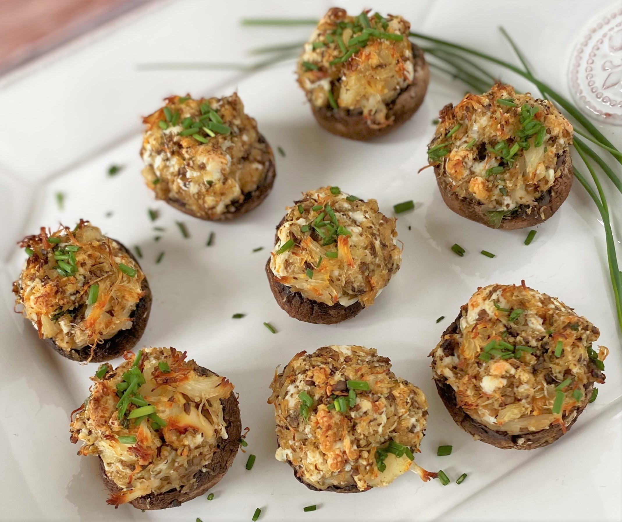Crab Stuffed Mushrooms