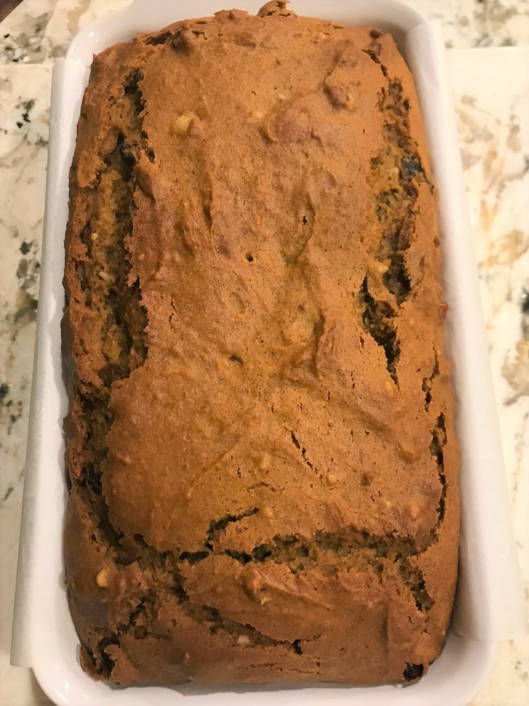 Baked Pumpkin Bread