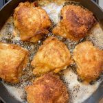 Fried Chicken in a pan