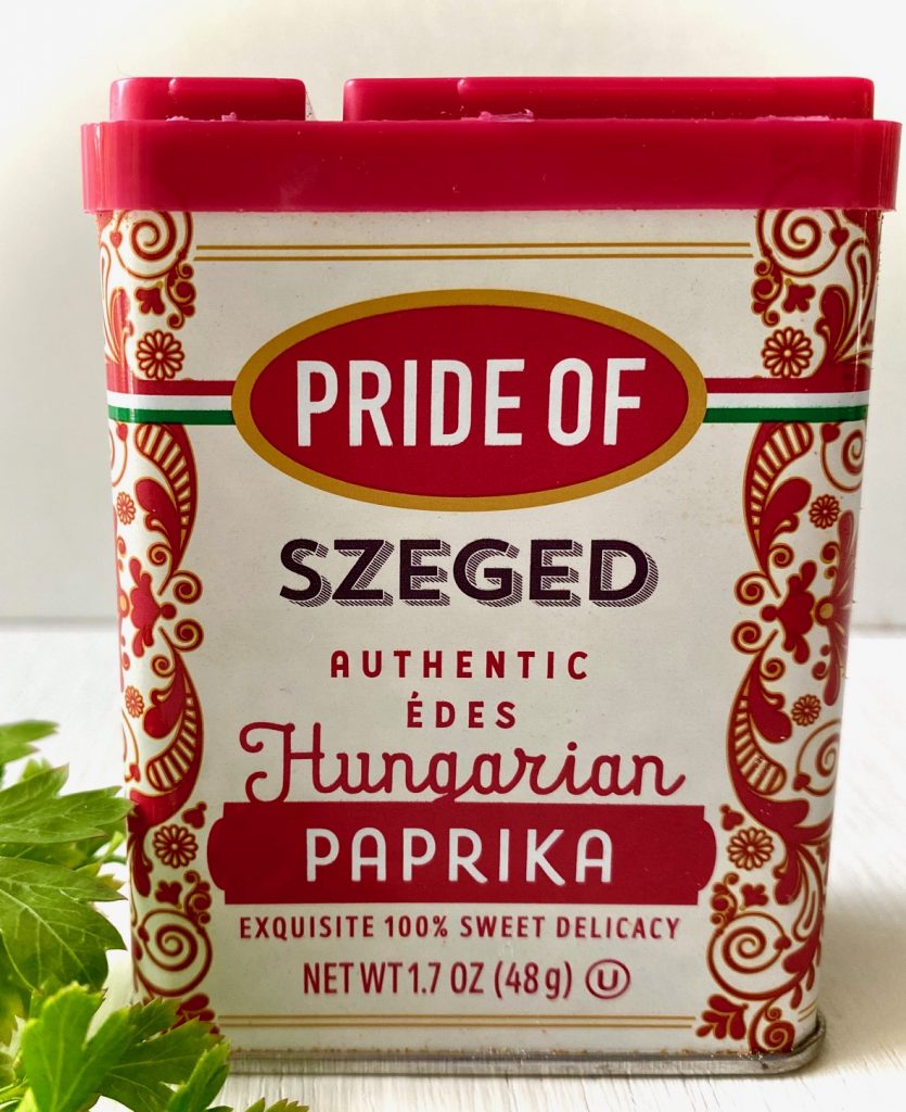 Can of Hungarian Paprika
