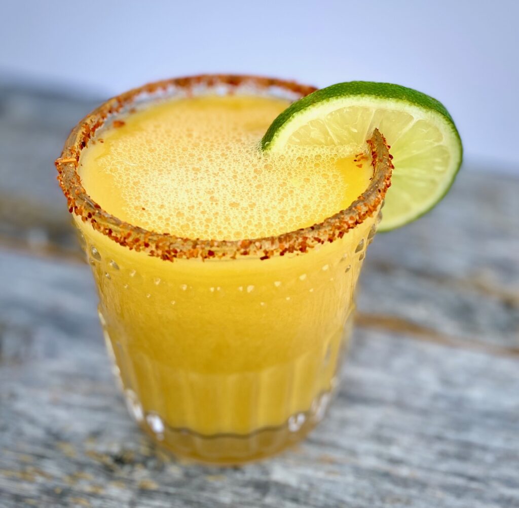 one chile lime mango margarita
