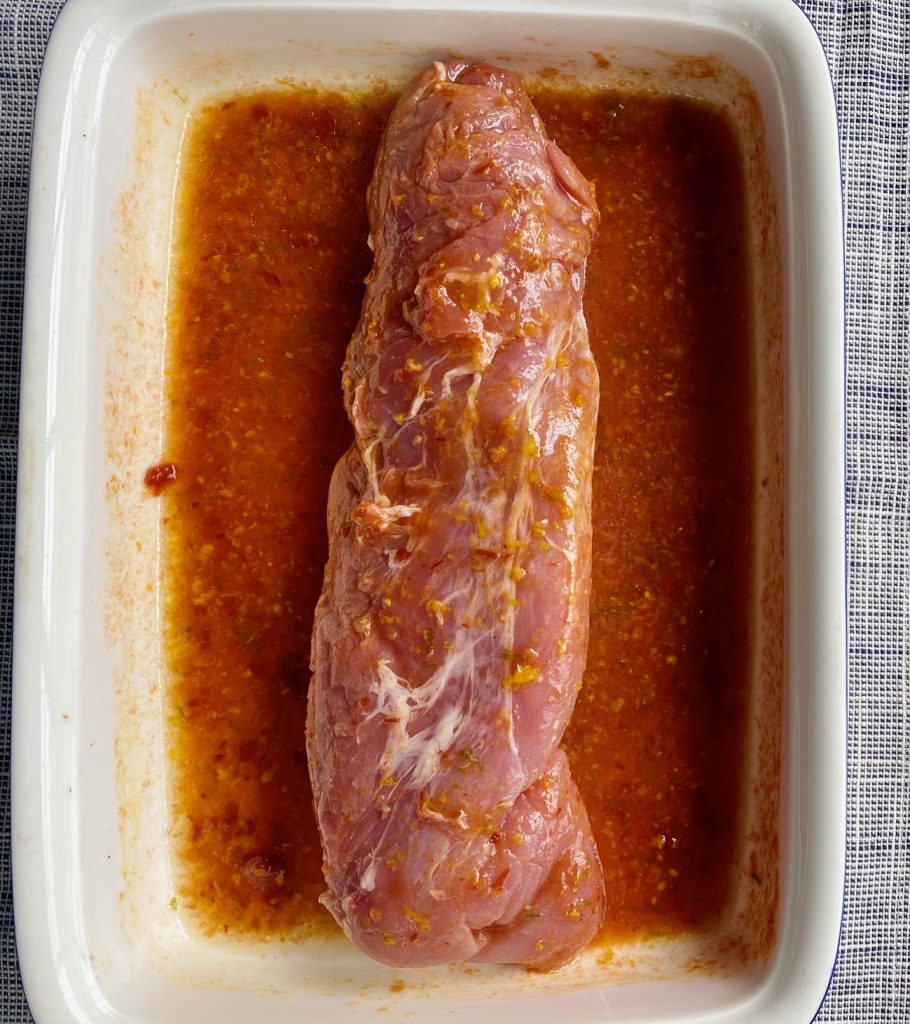 Marinating Pork tenderloin