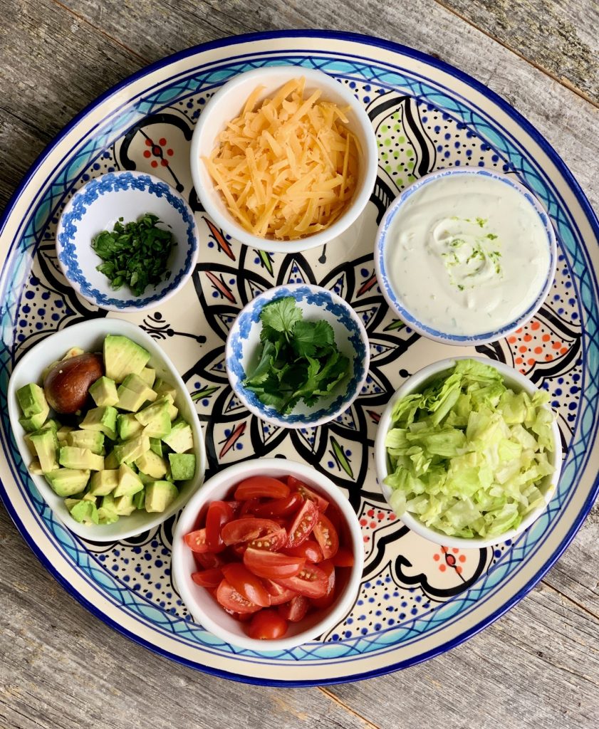 Mini Taco Ingredients