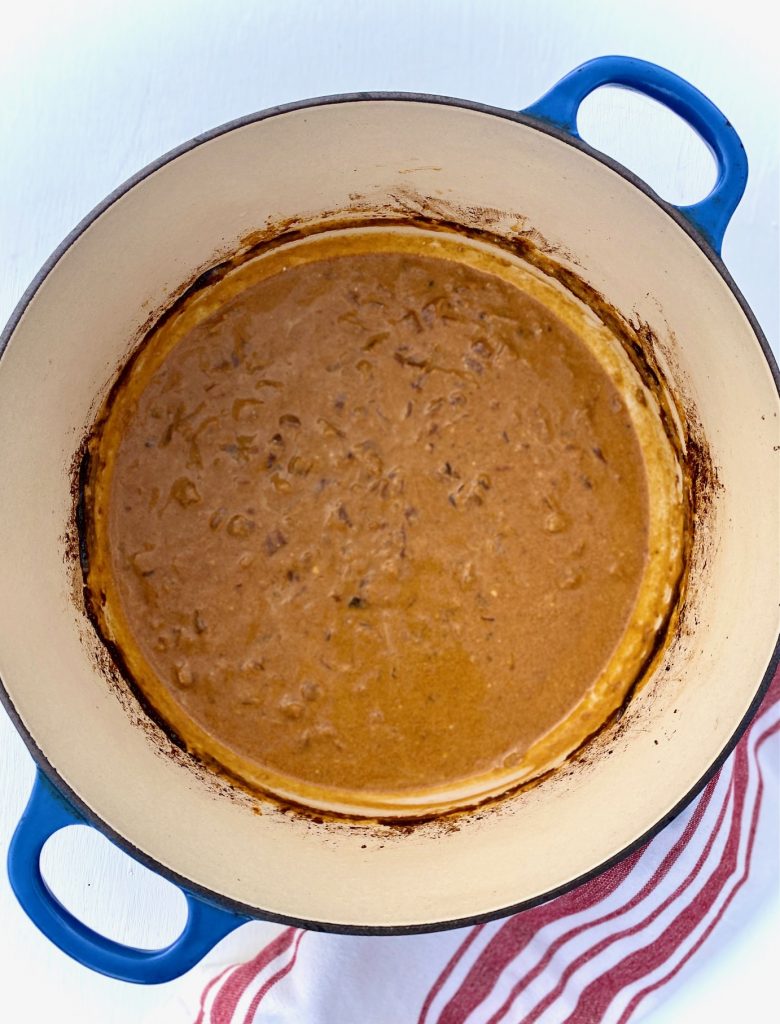 Paprikash sauce with Sour Cream added
