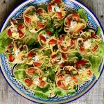 Platter of mini tacos