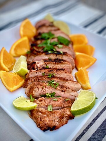 Grilled Chili Lime Pork Tenderloin