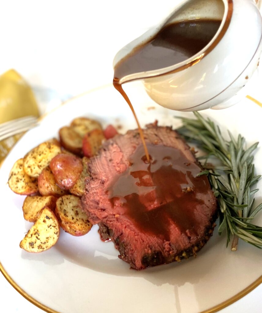 Pouring Au Jus