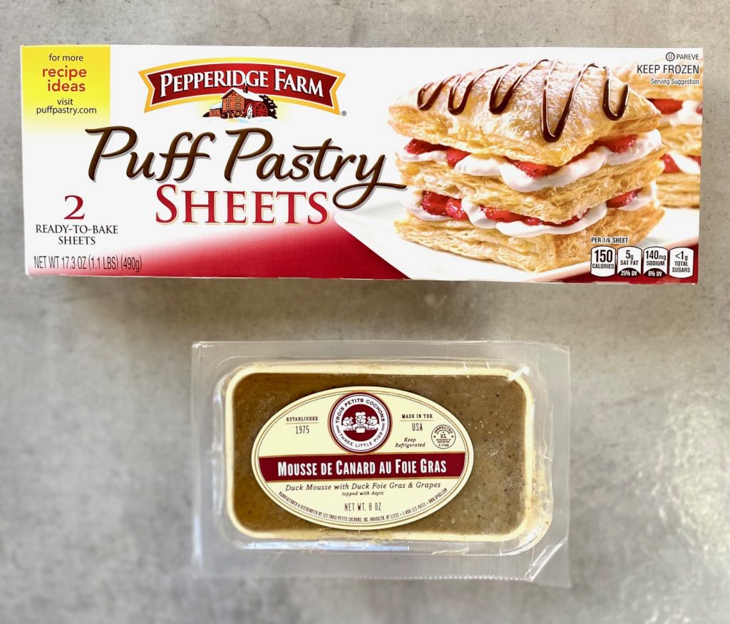 Puff Pastry and Pate