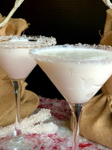 2 White Chocolate Martinis