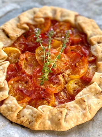 Heirloom Tomato Galette