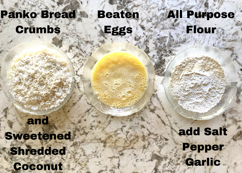Coconut Shrimp Ingredients