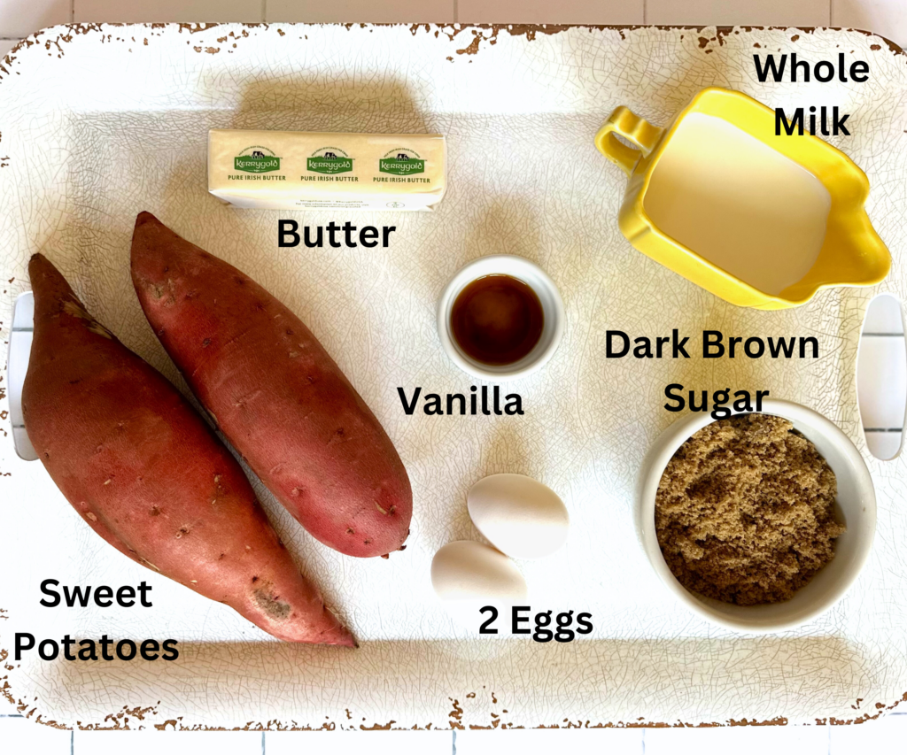 Sweet Potato Casserole Filling Ingredients