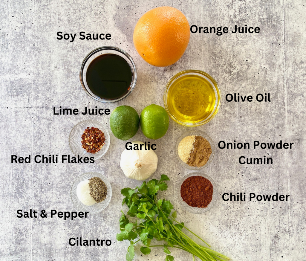 Carne Asada Marinade Ingredients