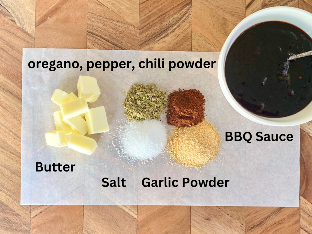 baked wings ingredients