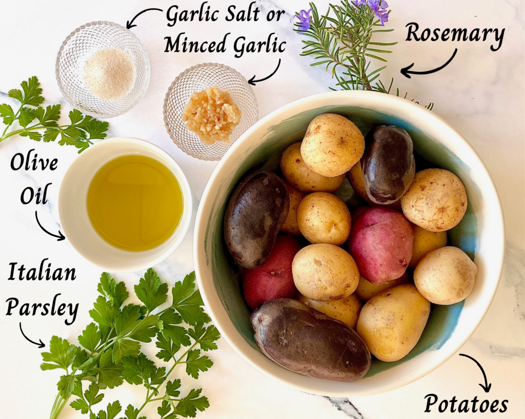 Roasted Potato Ingredients